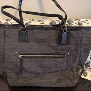Coach Elegant Black Tote